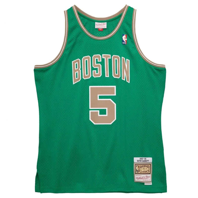 Regata Mitchell & Ness Swingman Jersey Boston Celtics 2007-08 Kevin Garnett Verde - G