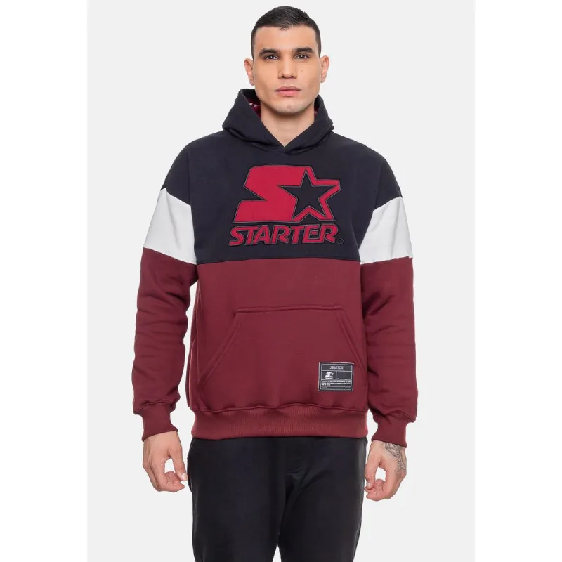 Moletom Starter Masculino Canguru Preto - M