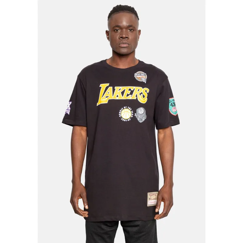 Camiseta Mitchell & Ness Especial Name And Number Pau Gasol Preta Camiseta Mitchell & Ness Especial Preta - G