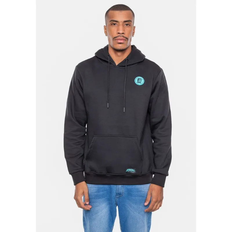 Moletom Fatal Fechado Preto - P