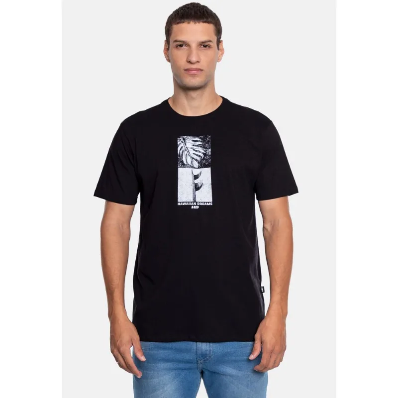 Camiseta HD Estampada Preta - GG