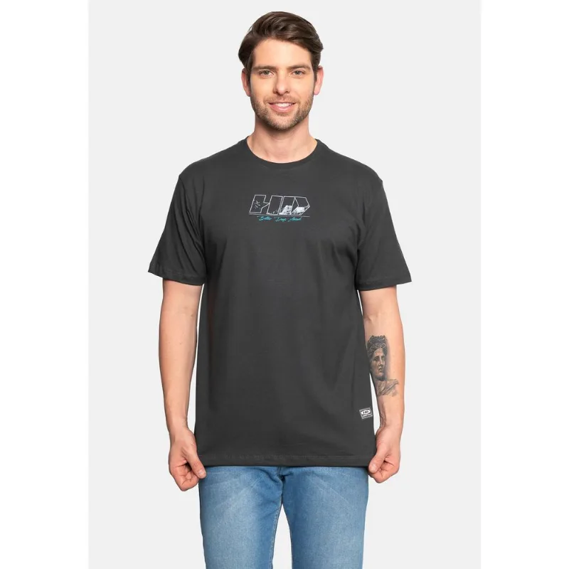 Camiseta HD Estampada Grafite - GG