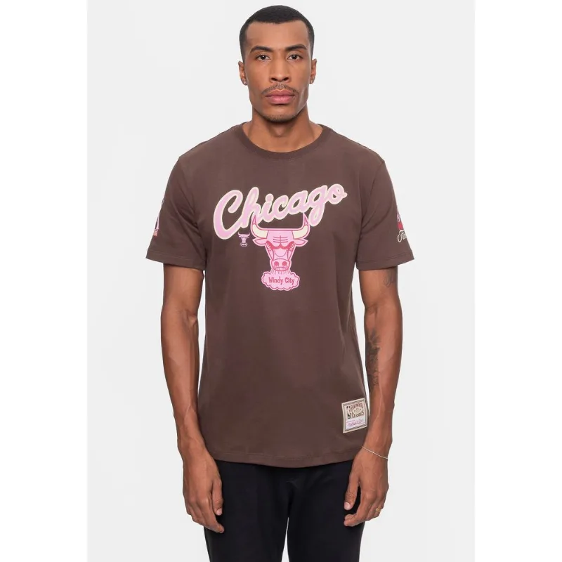 Camiseta Mitchell & Ness Masculina Sugar Bacon Marrom - GG
