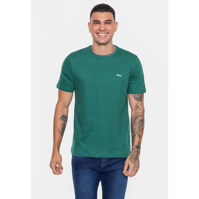 Camiseta Fatal Estampada Littlestan Verde - M