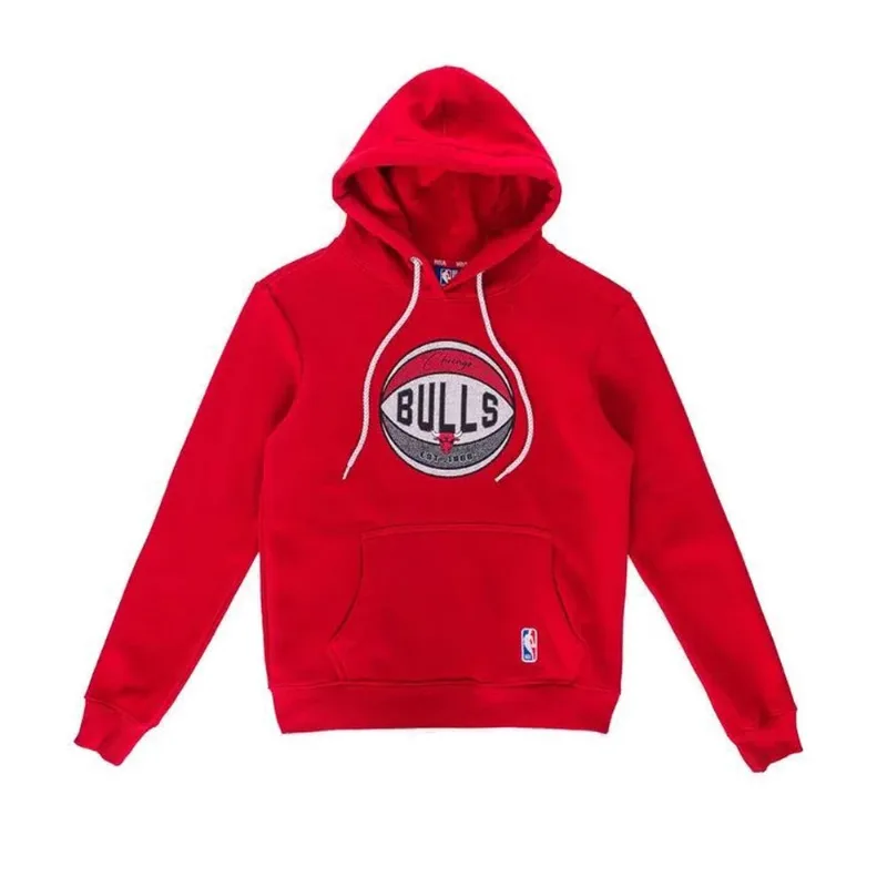 Blusa Moletom Nba Juvenil Chicago Bulls Basket Nb469 Original