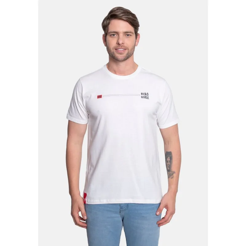 Camiseta Ecko Masculina Line Branca - P