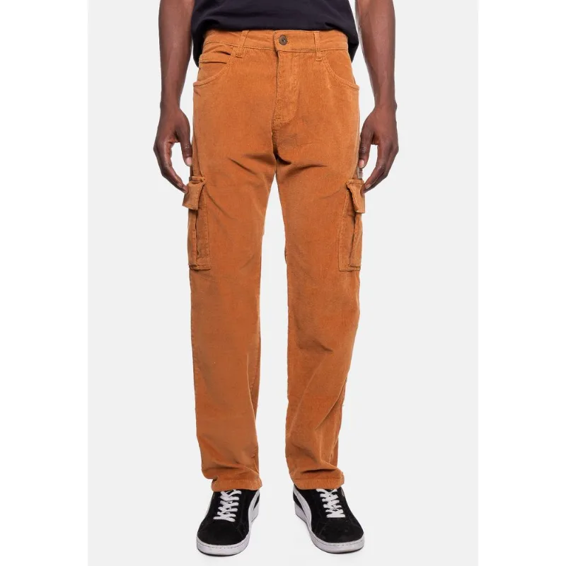 Calça HD Cargo Veludo Caqui - 48