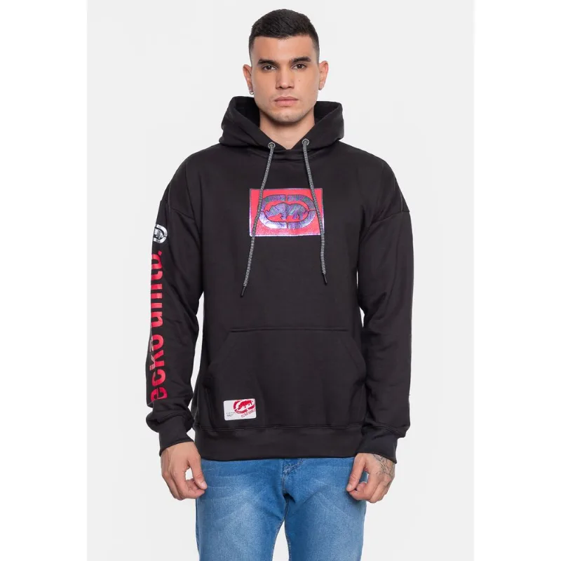 Moletom Ecko Masculino Over Preto - P