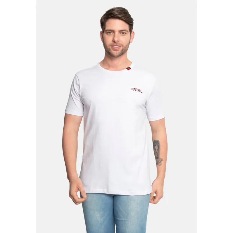 Camiseta Fatal Estampada Branca - G