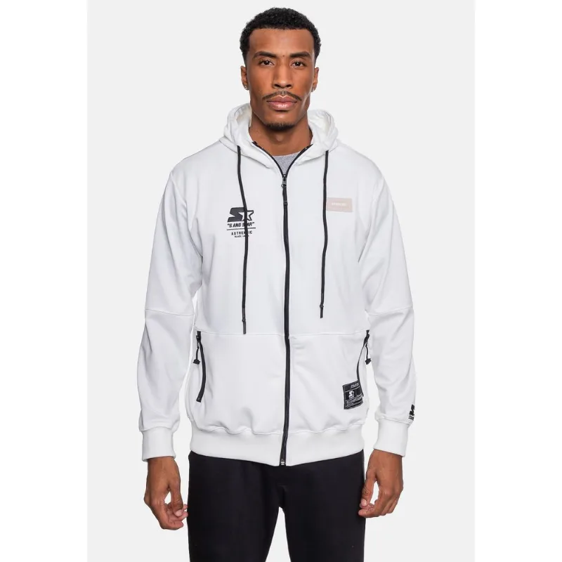 Moletom Starter Aberto Masculino Off White - GG