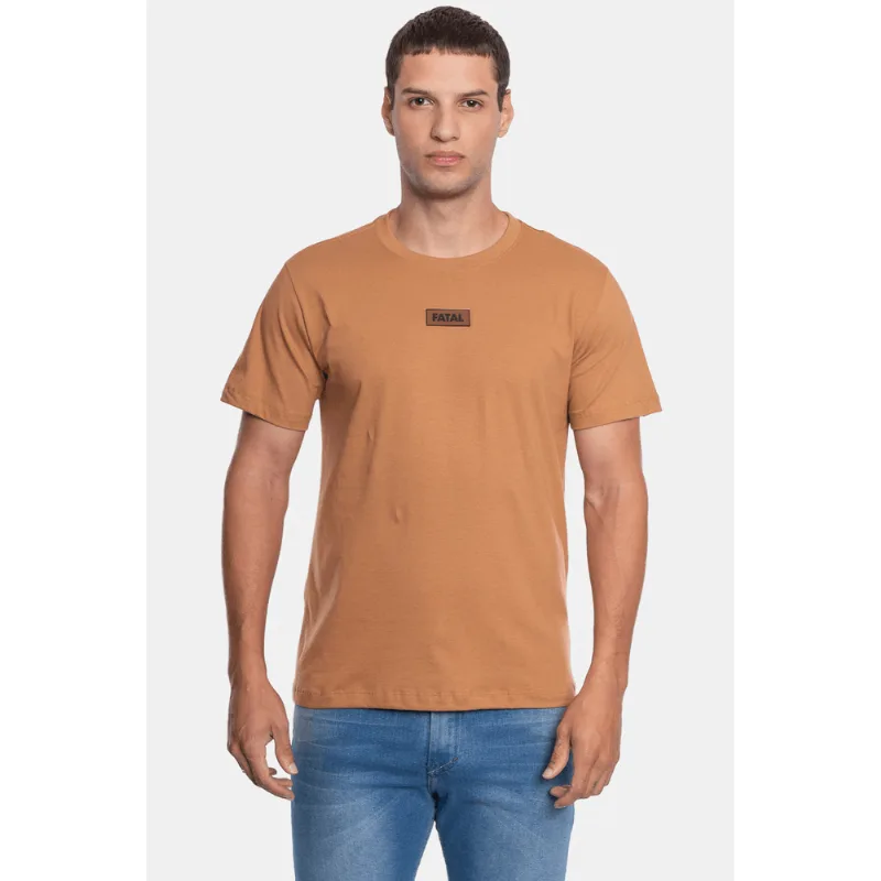 Camiseta Fatal Estampada Marrom - GG