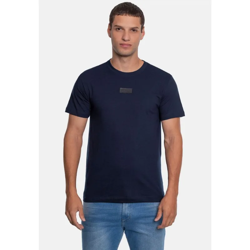 Camiseta Fatal Estampada Azul Marinho - GG