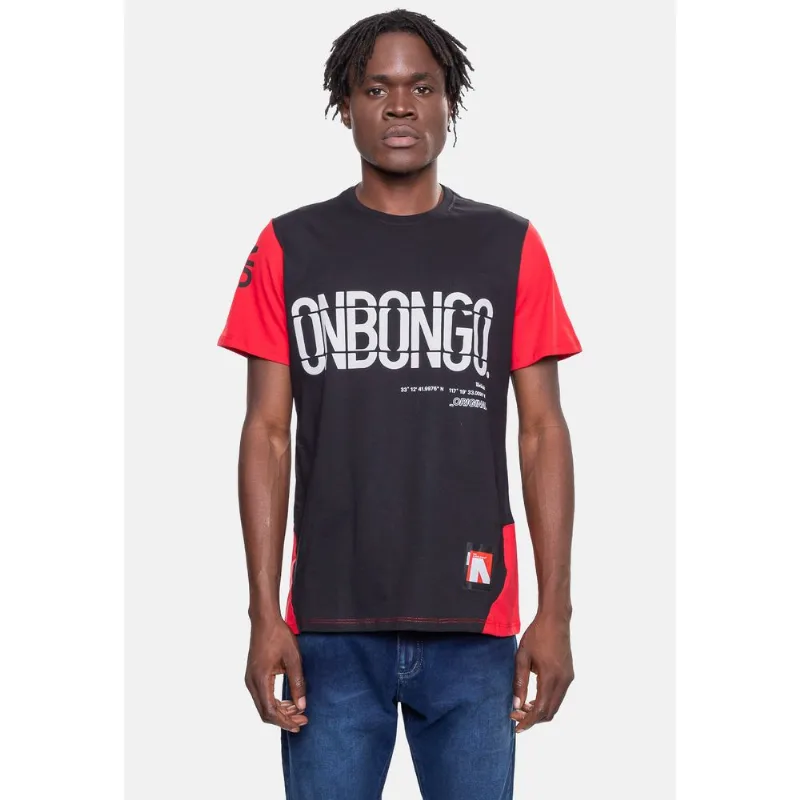 Camiseta Onbongo Masculina Vermelha Dalia - G