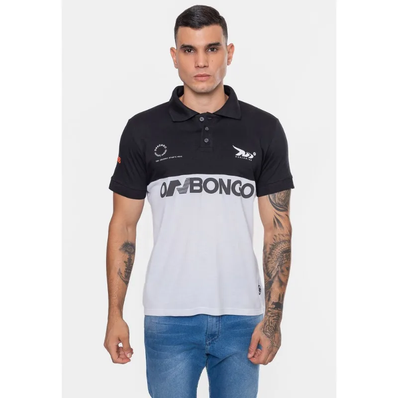 Camisa Polo Onbongo Piquet Masculina Beam Branca Camisa Onbongo Polo Piquet Masculina Beam Branca - M