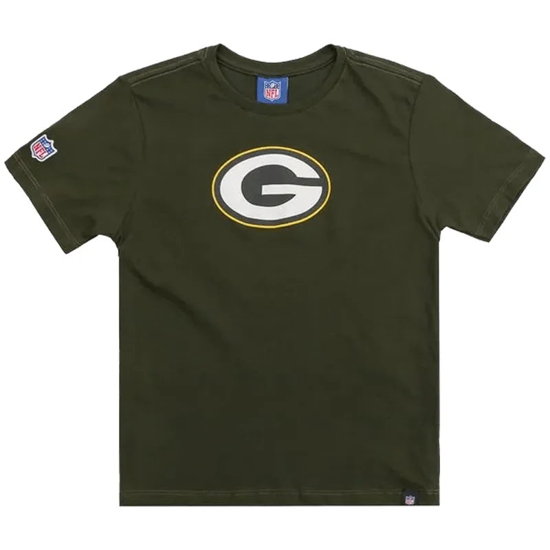 Camiseta Nfl Juvenil Green Bay Packers Logo