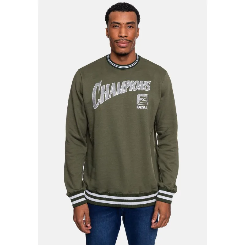 Moletom Fatal Masculino Champions Verde Militar - GG