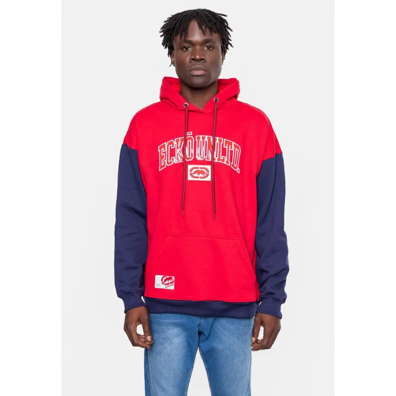 Moletom Ecko Masculino Over College Vermelho - M