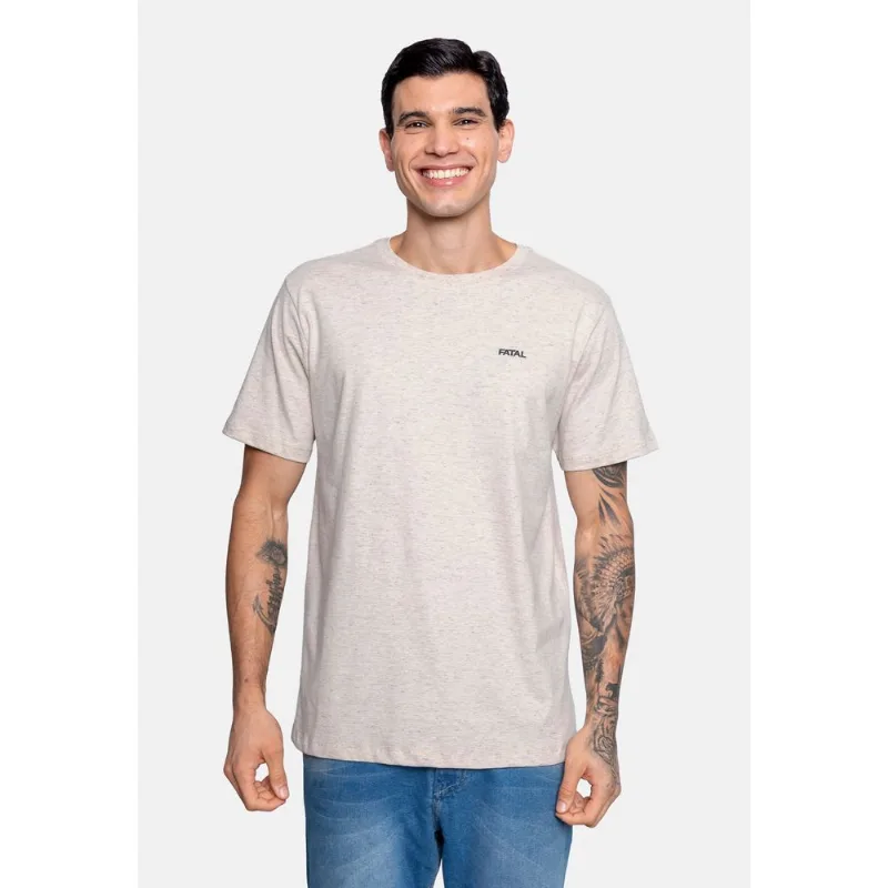 Camiseta Fatal Estampada Off White - GG