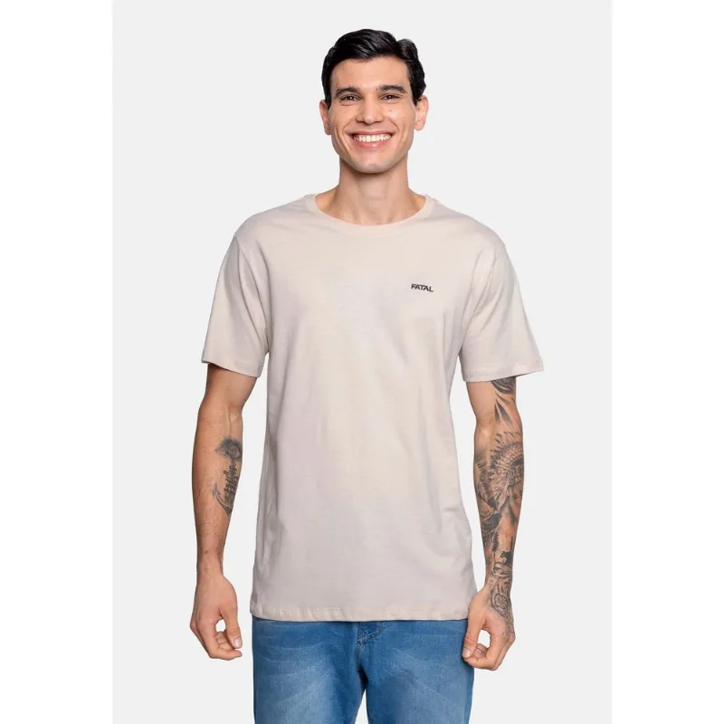 Camiseta Fatal Estampada Areia - G
