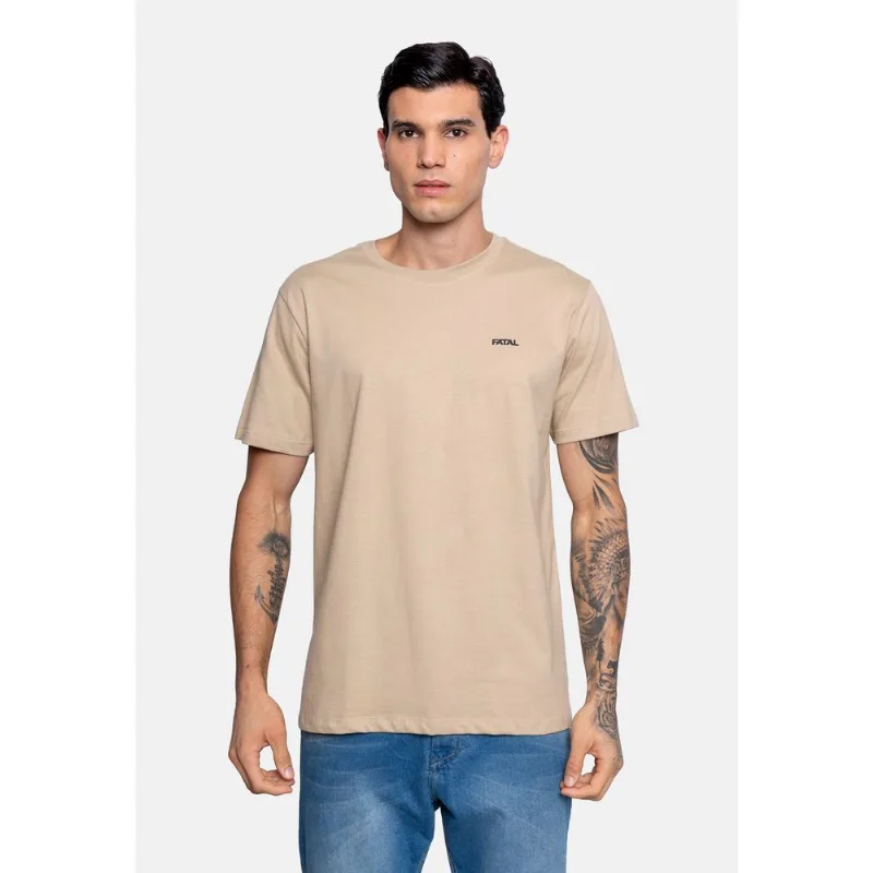 Camiseta Fatal Estampada Bege - P