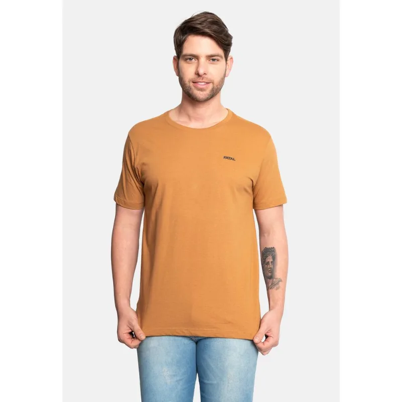 Camiseta Fatal Estampada Marrom - GG