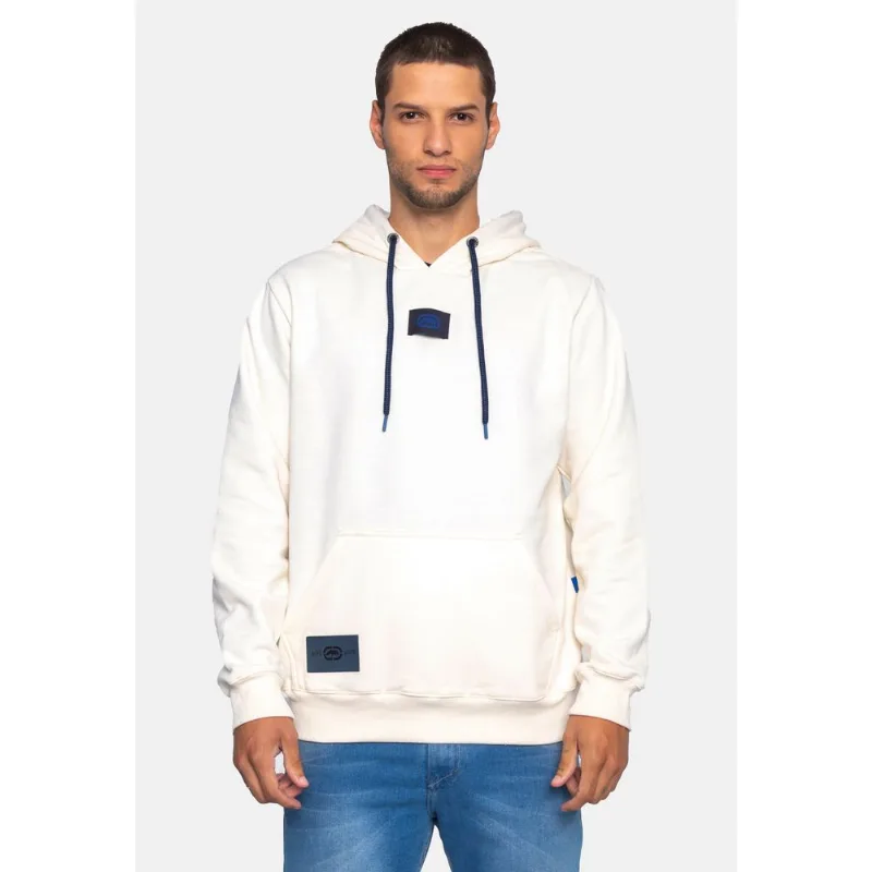 Moletom Ecko Canguru Fechado Off White - P