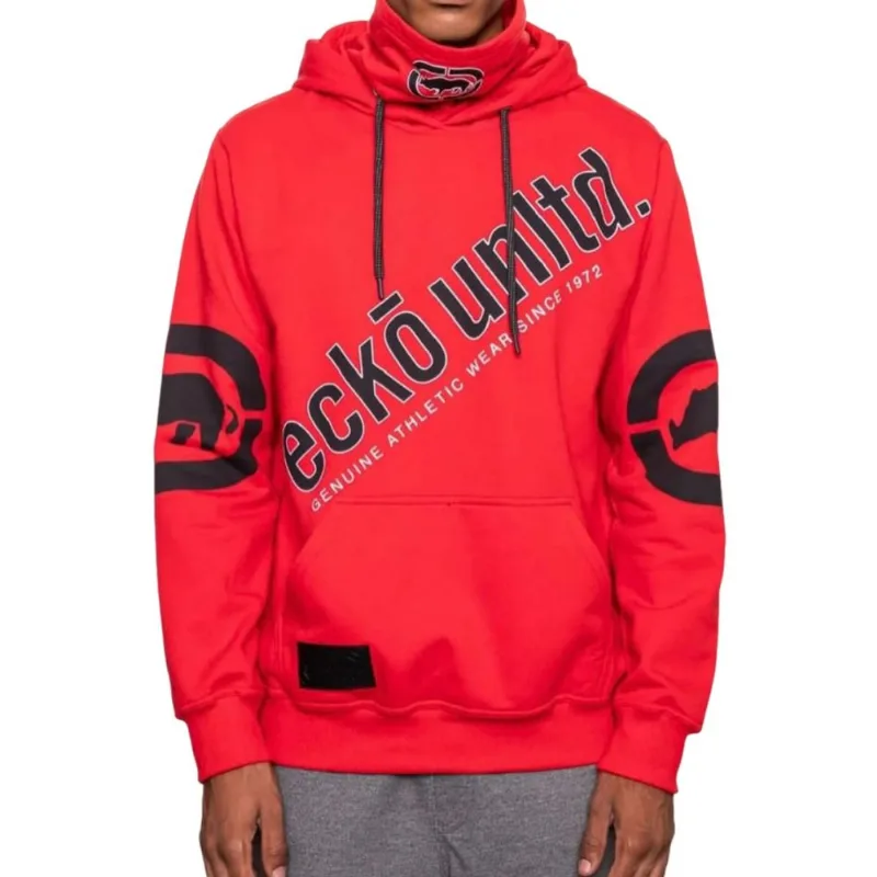 Blusa Moletom Ecko Masculina Máscara Capuz