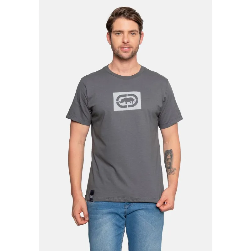 Camiseta Ecko Masculina Box Cinza - M