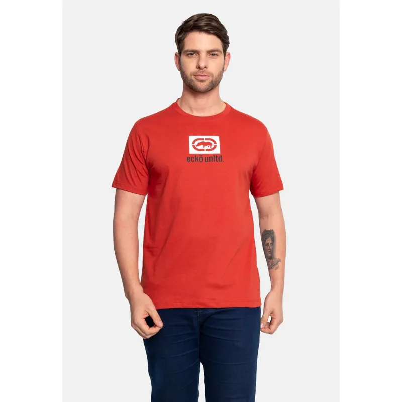 Camiseta Ecko Masculina Box Vermalha - G