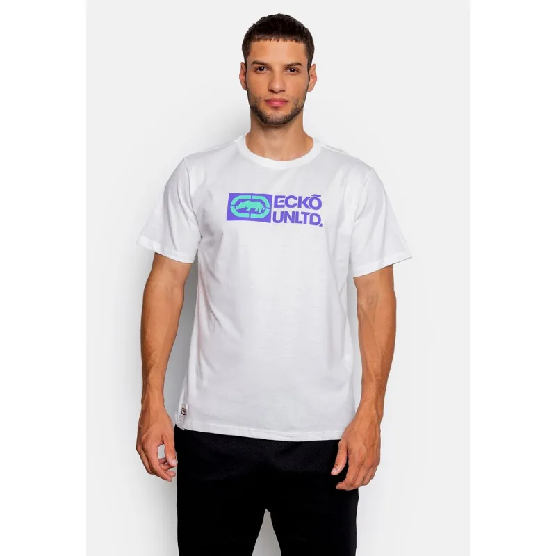 Camiseta Ecko Estampada Branca Camiseta Ecko Estampada Off White - M