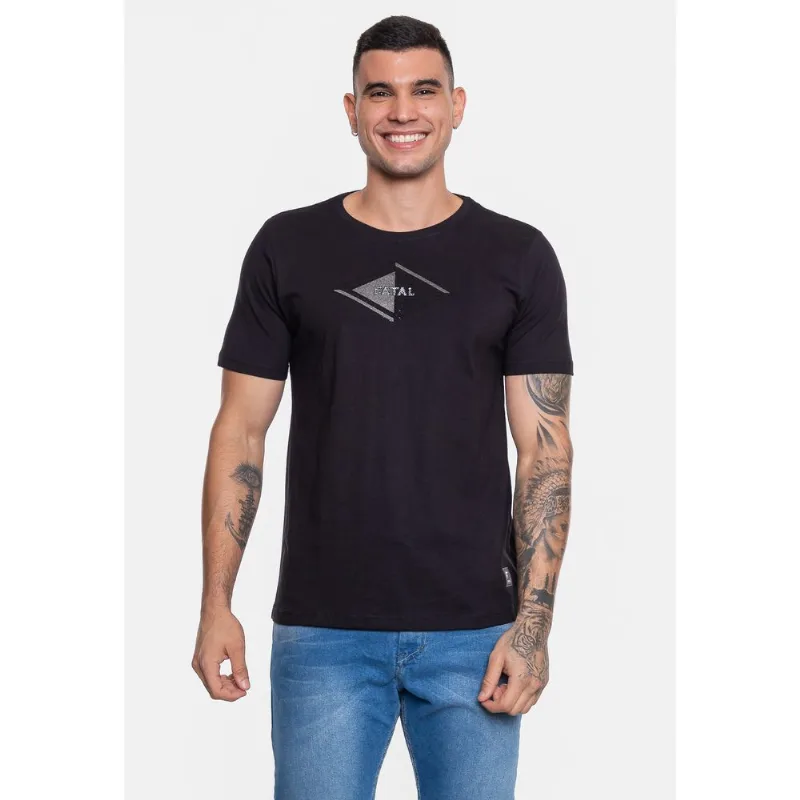 Camiseta Fatal Masculina Stone Preta - P