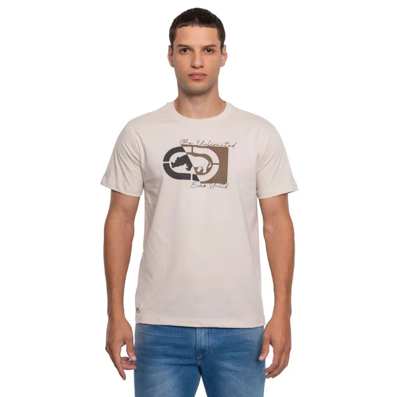 Camiseta Ecko Estampada Areia - GG