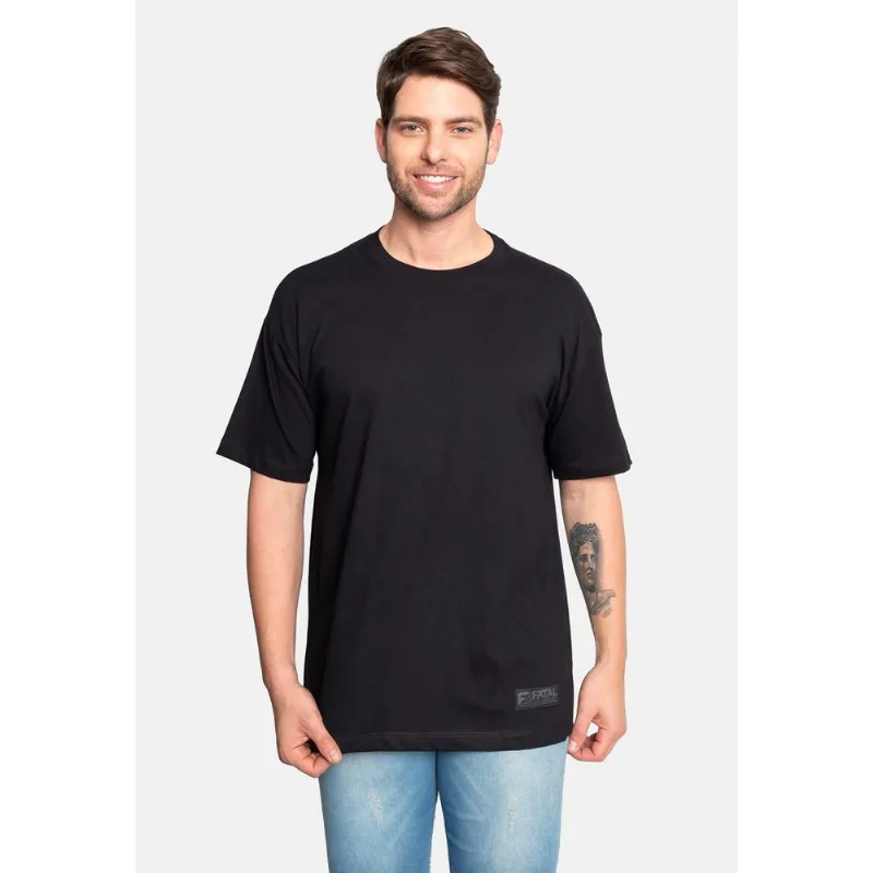 Camiseta Fatal Overzise Especial Preta - G