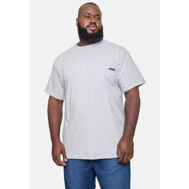Camiseta Fatal Fashion Basic Plus Size Climber Gelo Mescla - Plus G