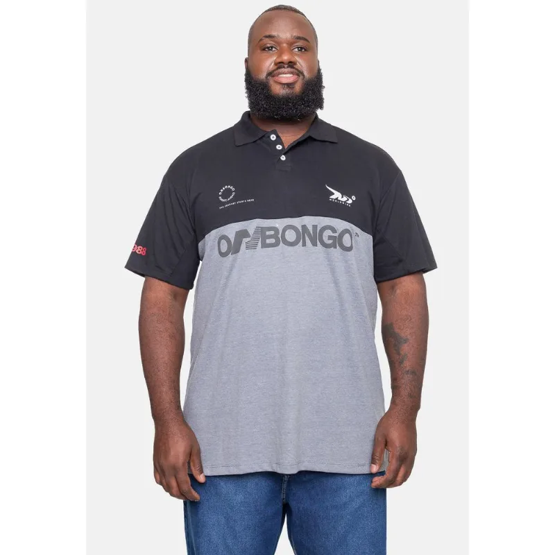 Camisa Polo Onbongo Piquet Masculina Beam Cinza - Plus G