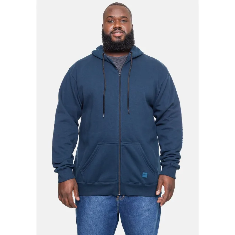 Moletom HD Canguru Plus Size Fashion Basic Azul Marinho - Plus P