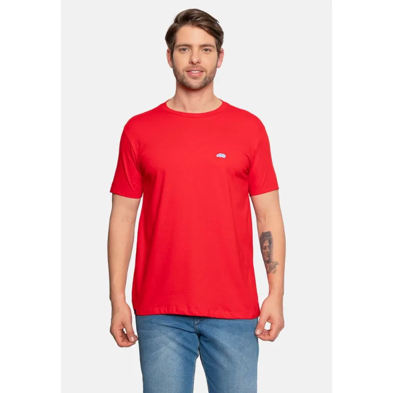 Camiseta Ecko Estampada Vermelha - G