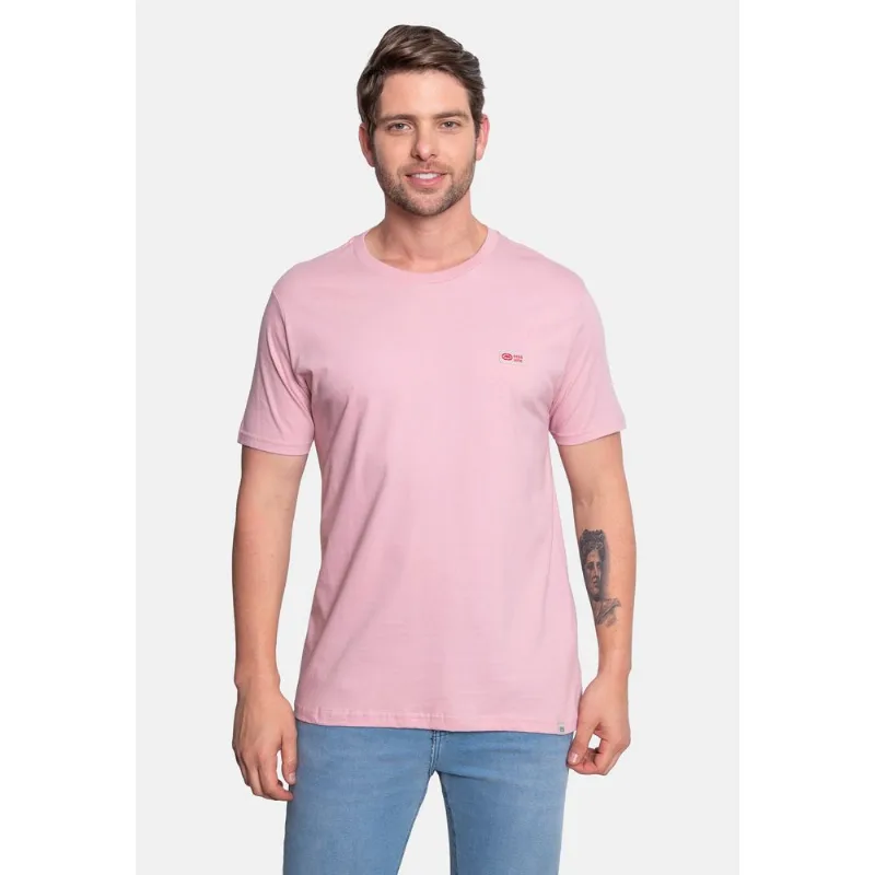 Camiseta Ecko Masculina Rosa - GG