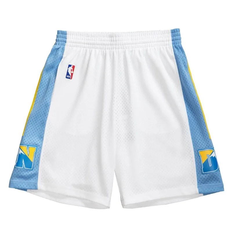Shorts Mitchell & Ness Swingman Denver Nuggets 2006-07 Branco - GG