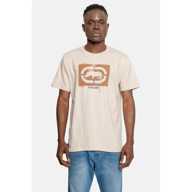 Camiseta Ecko Estampada Areia - GG