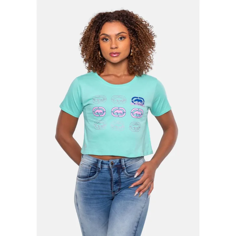 Camiseta Ecko Cropped Verde - GG