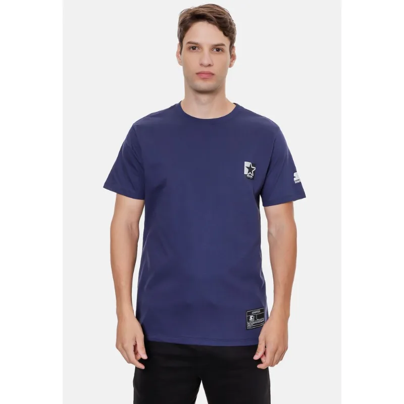 Camiseta Starter Estampada Azul Marinho - P