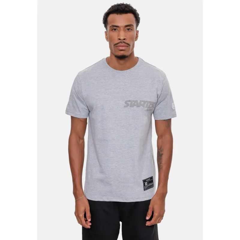 Camiseta Starter Estampada Cinza Mescla - GG