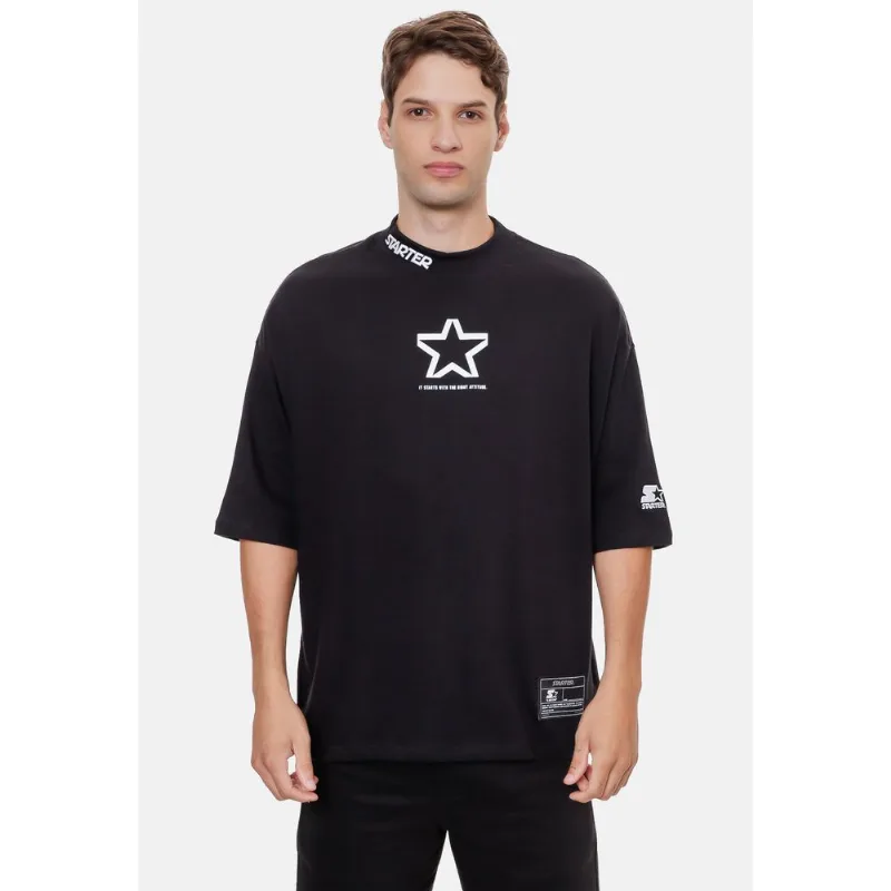 Camiseta Starter Oversize Especial Preta - M