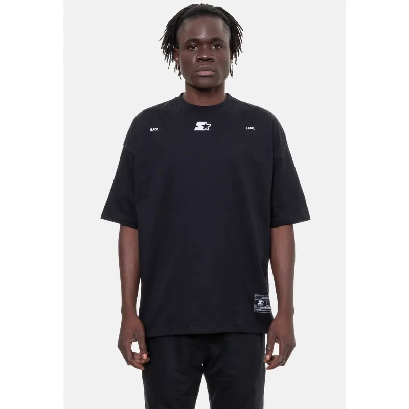 Camiseta Starter Oversized Simple Preta - GG