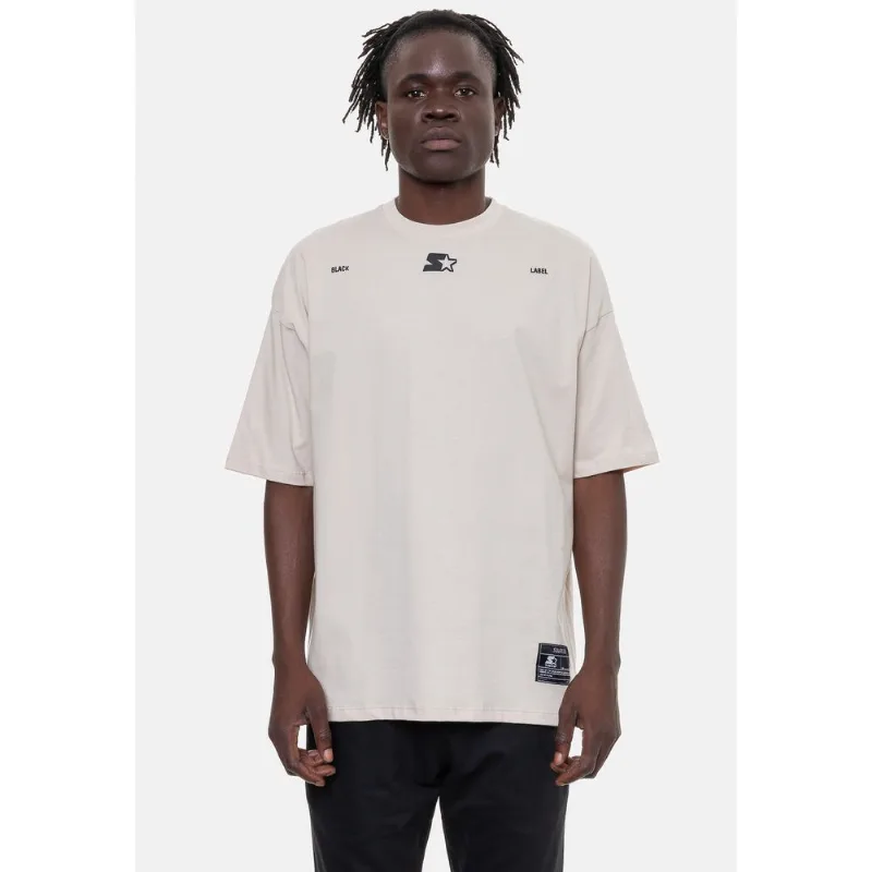 Camiseta Starter Oversized Simple Areia - P