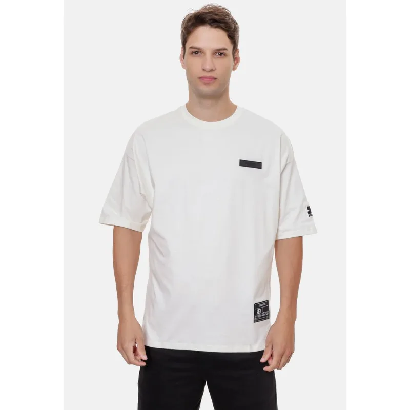 Camiseta Starter Oversize Off White - GG