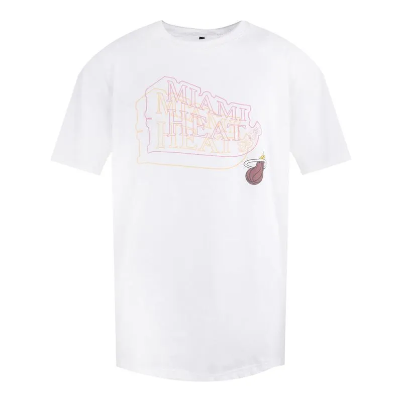 Camisa Masculina de Basquete Nba Miami Heat Branca - G