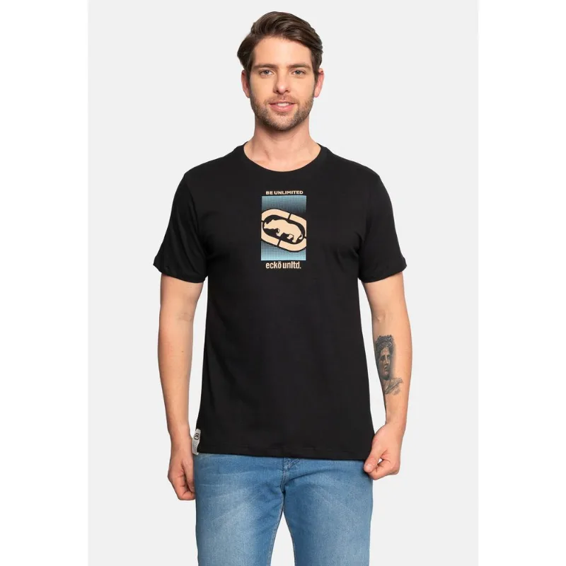 Camiseta Ecko Estampada Preta - G