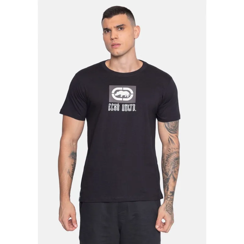 Camiseta Ecko Estampada Preta - P